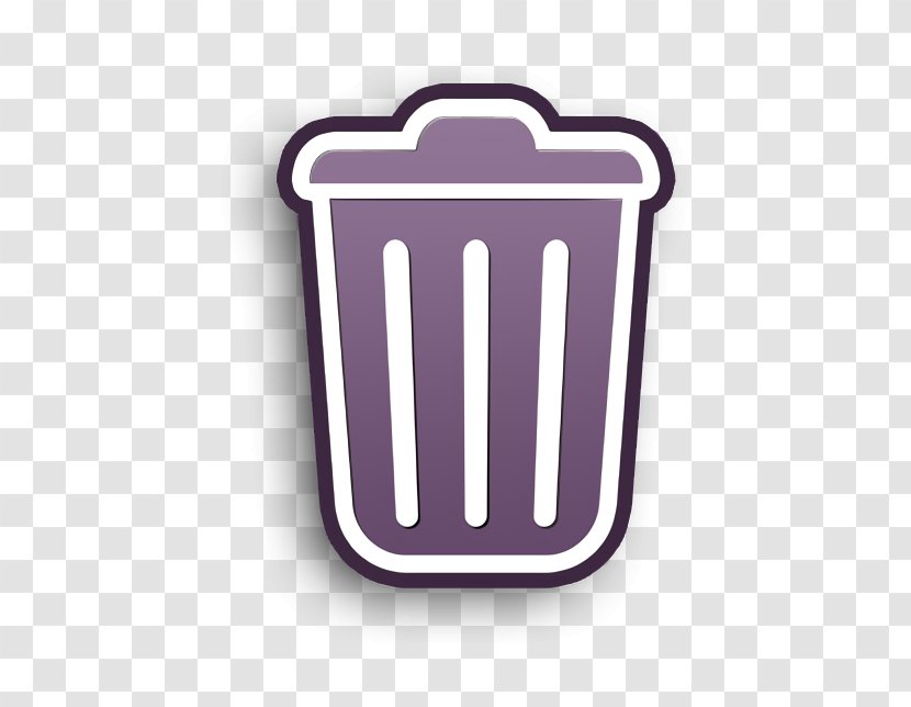 Bin Icon Trash - Side Dish Logo Transparent PNG