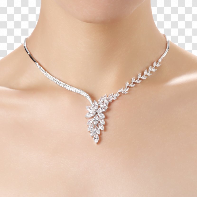Necklace Earring Jewellery Jewelry Model - Neck Transparent PNG