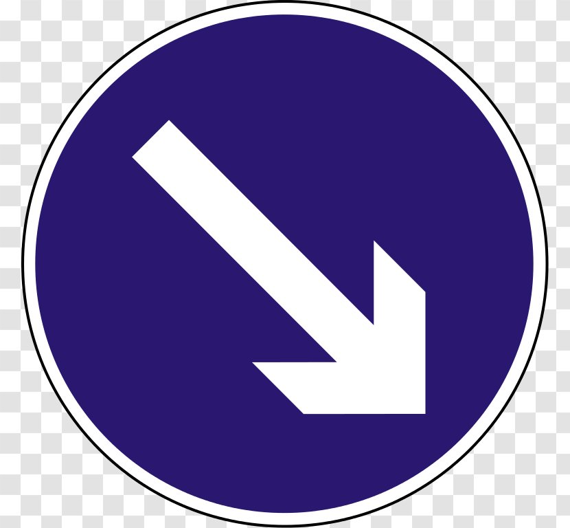 Traffic Sign Pictogram Symbol - Mandatory Transparent PNG