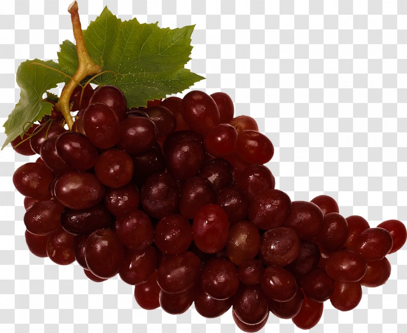 Common Grape Vine Fruit Clip Art - Red Image Transparent PNG