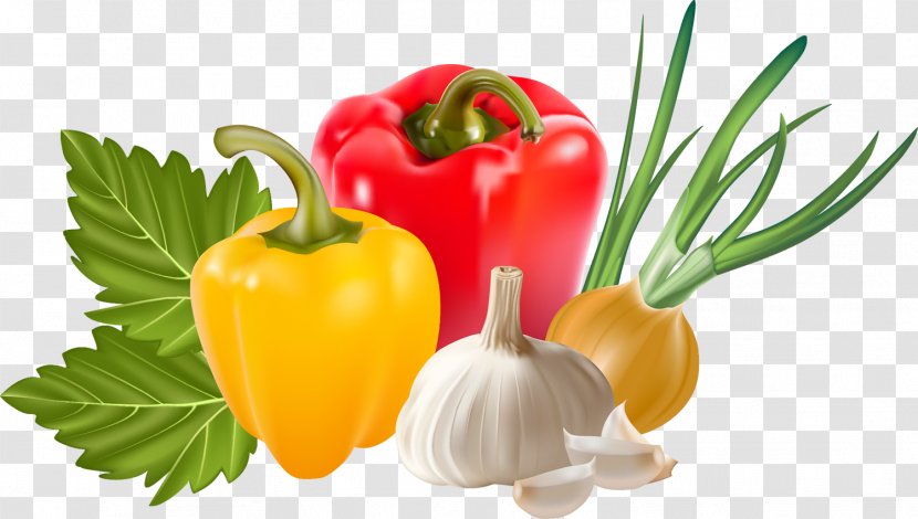Vegetable Garlic Capsicum Annuum - Fruit Transparent PNG