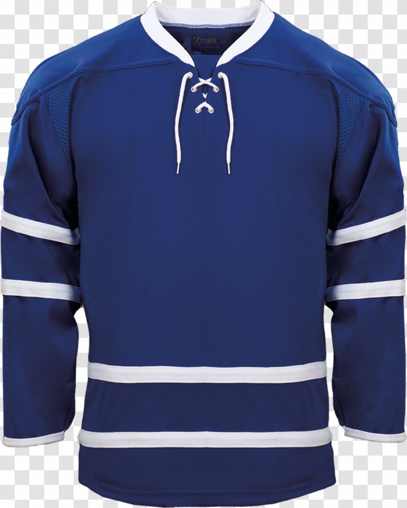 T-shirt Kobe Sportswear Polo Shirt Hockey Jersey - Electric Blue Transparent PNG