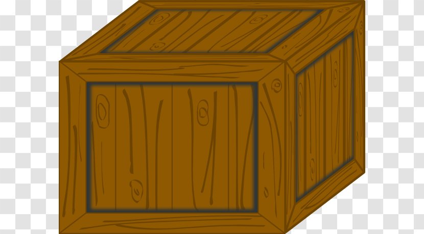 Crate Wooden Box Clip Art - Public Domain - Cliparts Transparent PNG