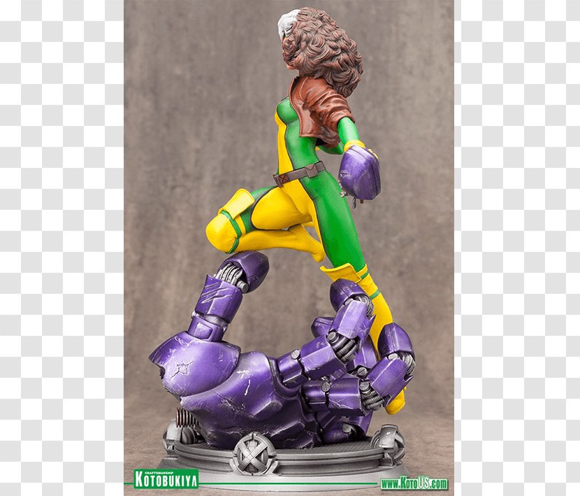 Rogue Figurine Danger Room Statue Marvel Comics - Toy - X-men Transparent PNG