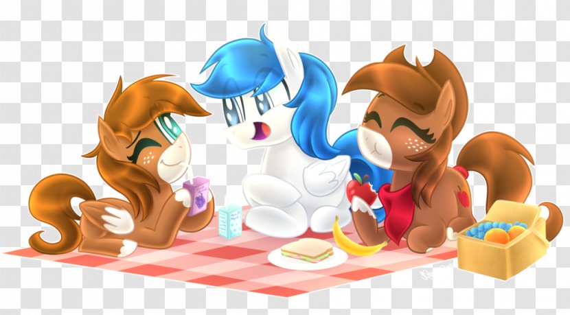 Horse Cartoon Figurine Character - Play - Picnic Kids Transparent PNG