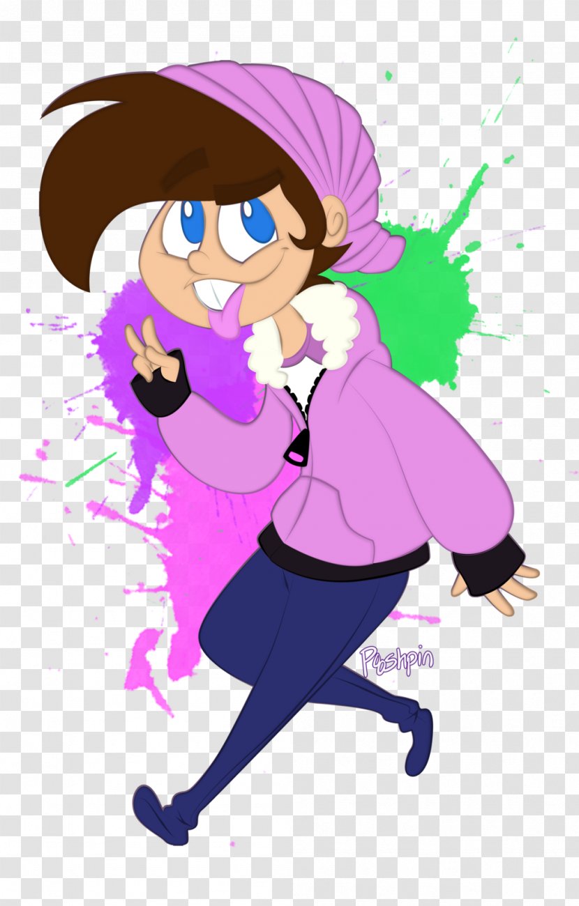 DeviantArt Timmy Turner Digital Art Tootie - Cartoon - Flower Transparent PNG