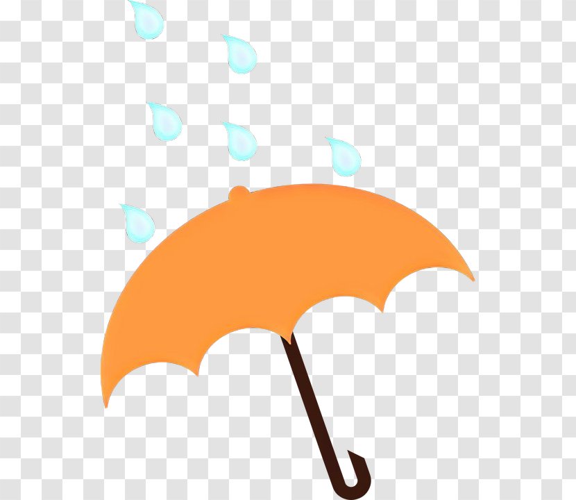 Umbrella Cartoon - Logo Orange Transparent PNG