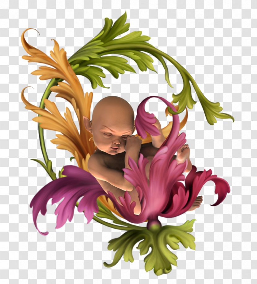 Floral Design Fairy Childbirth Flower Transparent PNG