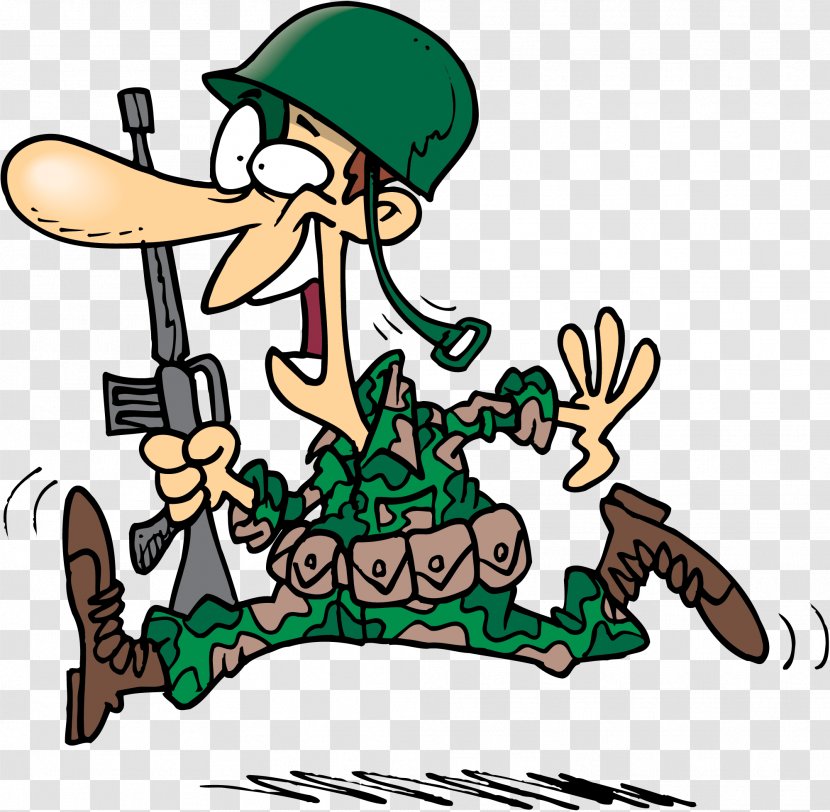 Soldier Cartoon Marines Clip Art - Military Transparent PNG