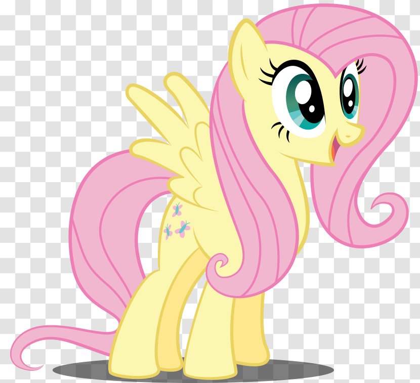 Pony Fluttershy Rarity Twilight Sparkle Rainbow Dash - Mythical Creature - Television Transparent PNG