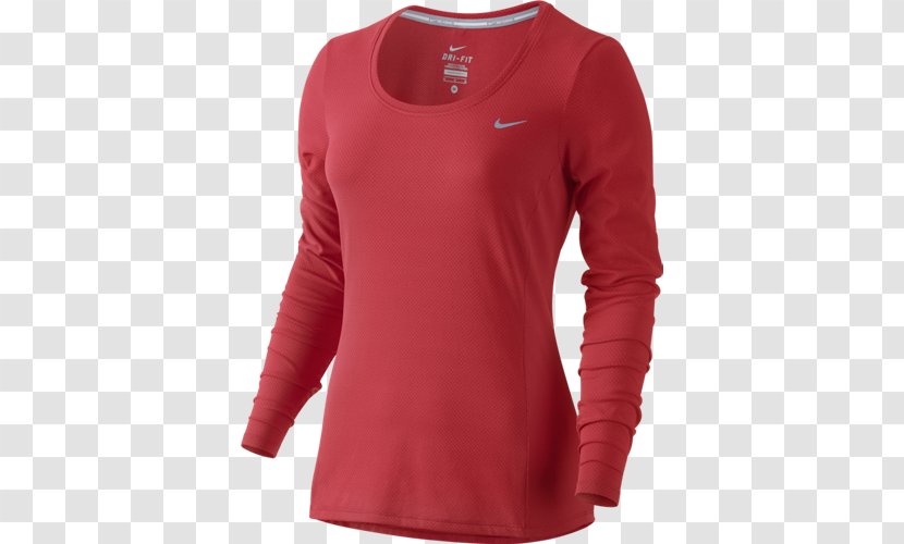 Long-sleeved T-shirt Nike Air Max Top - Sportswear Transparent PNG