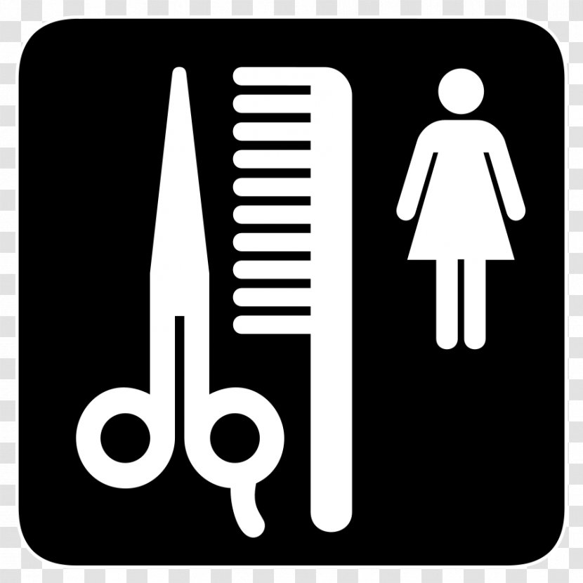 Beauty Parlour Barbershop Hairdresser - Logo - Salon Transparent PNG