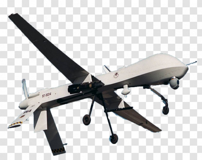 General Atomics MQ-1 Predator MQ-9 Reaper Drone Strikes In Pakistan Aircraft United States - Wing Transparent PNG