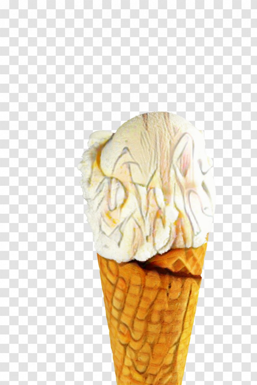 Ice Cream Cone Background - Flavor - Ingredient Dish Transparent PNG