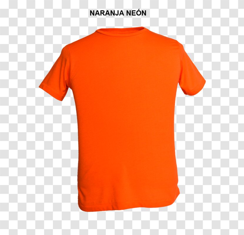 T-shirt Orange Sleeve Polo Shirt - Color - Playera Transparent PNG