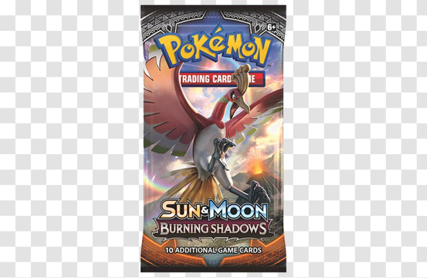 Pokémon Sun And Moon Trading Card Game Booster Pack Collectible Transparent PNG