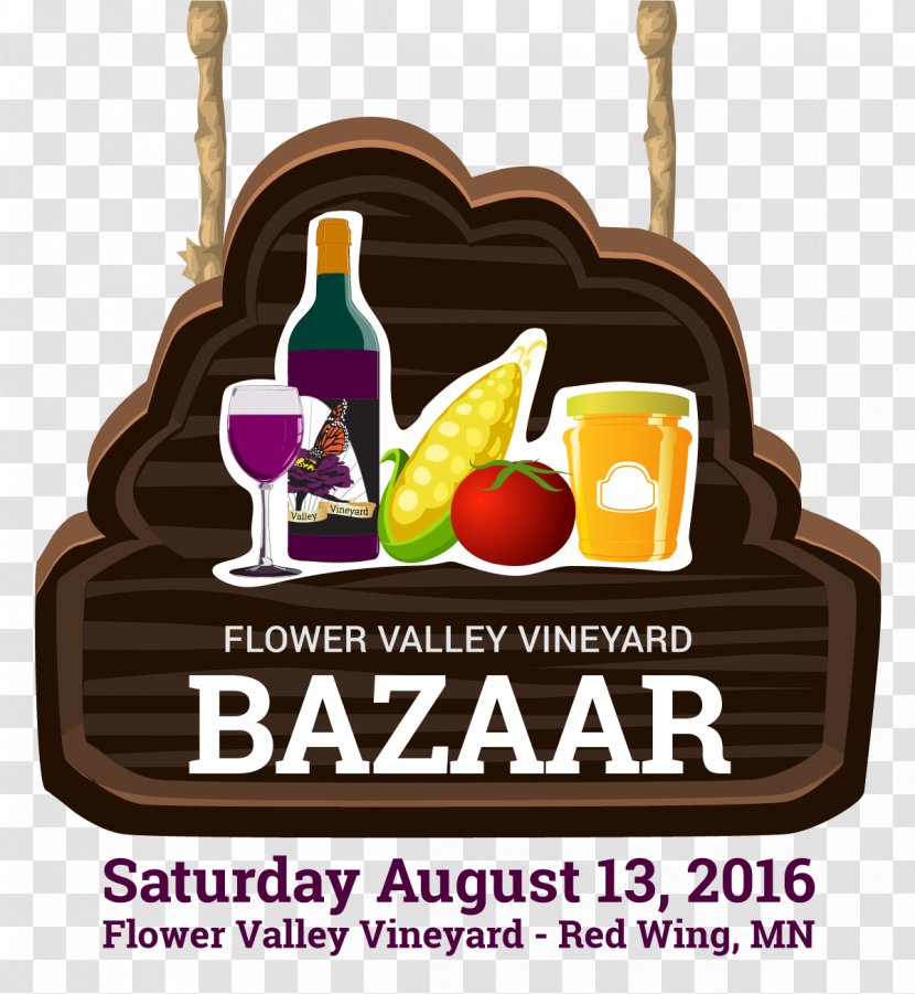 Brand Flower Valley Vineyard & Winery Cuisine Logo Clip Art - Watercolor - Maple Springs Transparent PNG