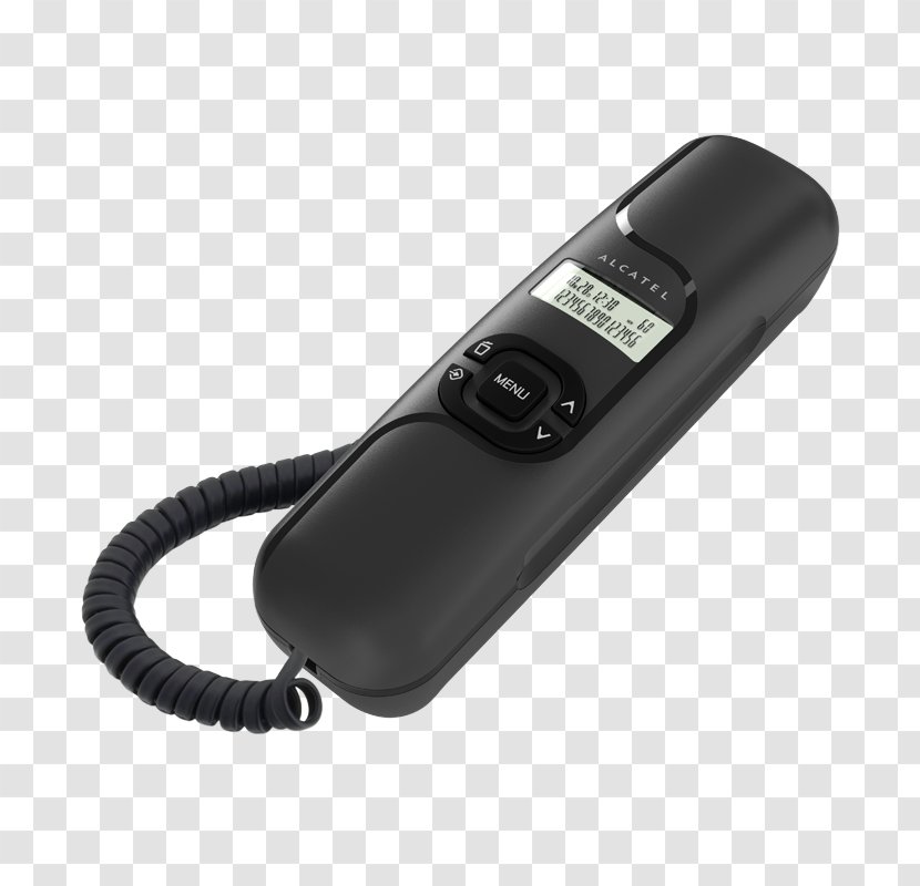 Alcatel Mobile Home & Business Phones Cordless Telephone Caller ID - Telecommunication - Practical Desk Transparent PNG