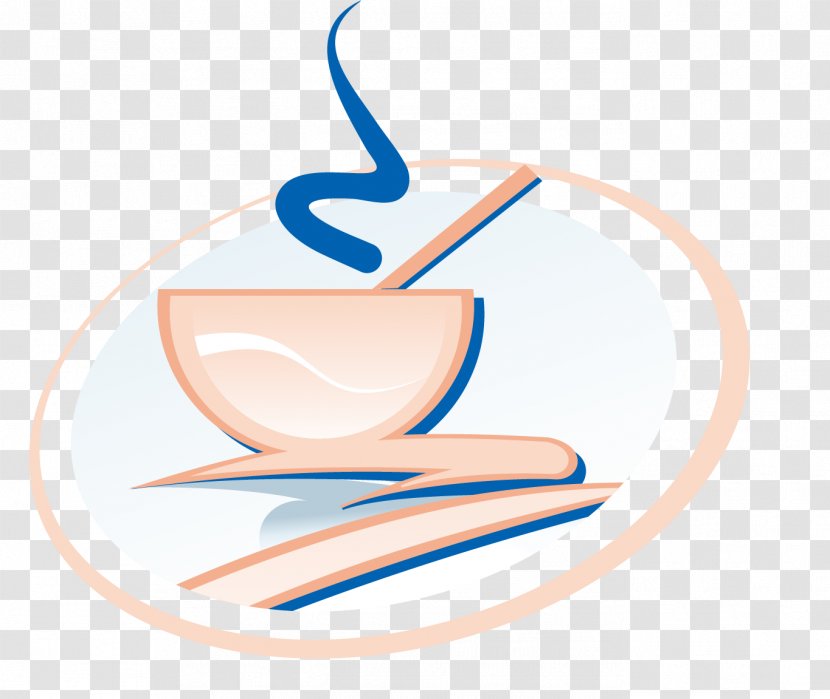 Coffee Cup Vector Graphics Logo Cafe - Cartoon Transparent PNG
