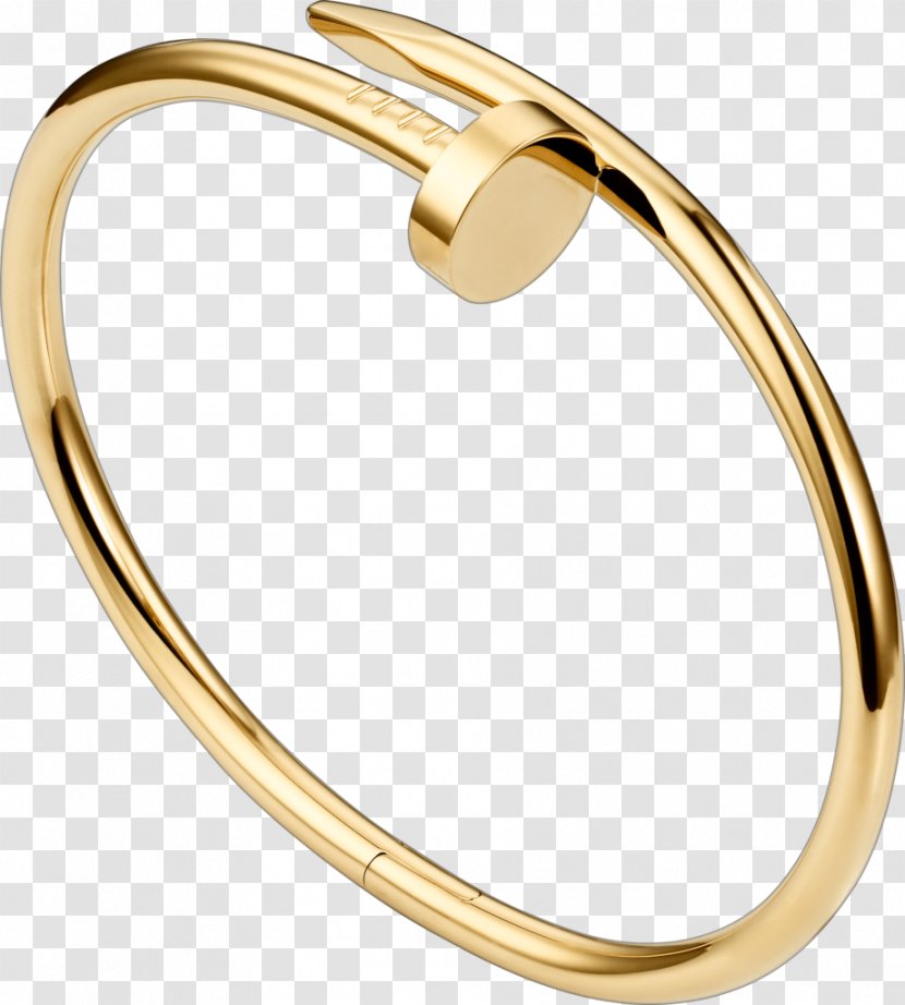 Colored Gold Love Bracelet Cartier - Necklace Transparent PNG