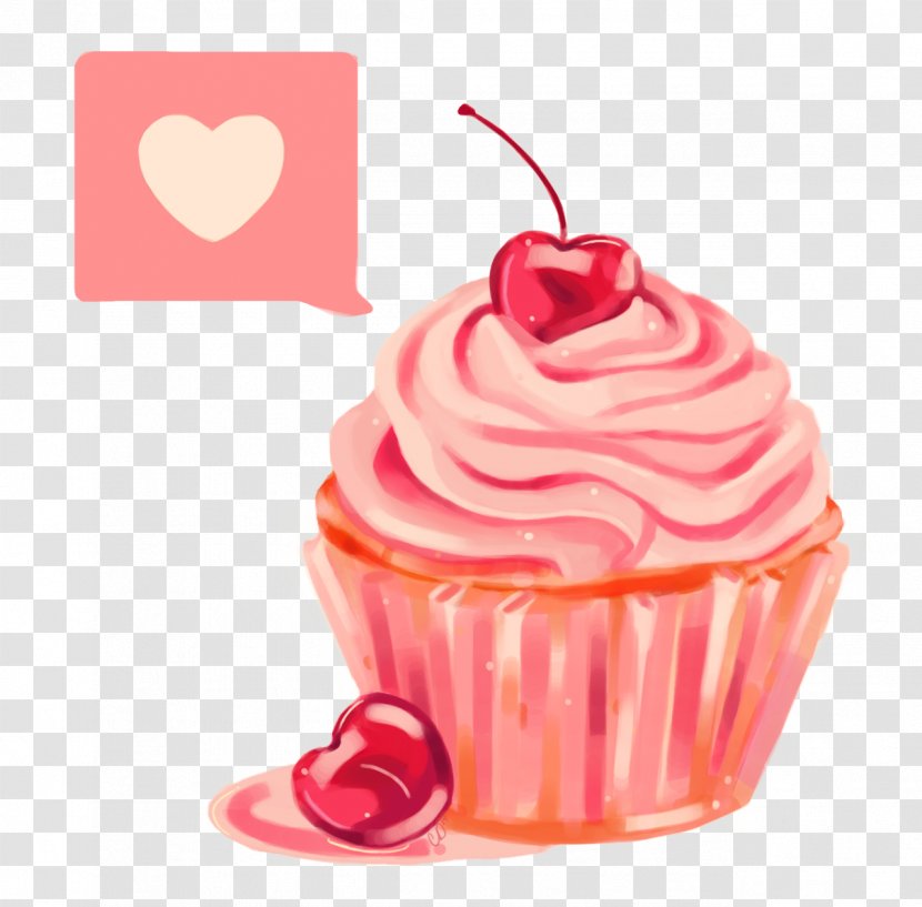 Cupcake Birthday Cake Clip Art - Sweetness Transparent PNG