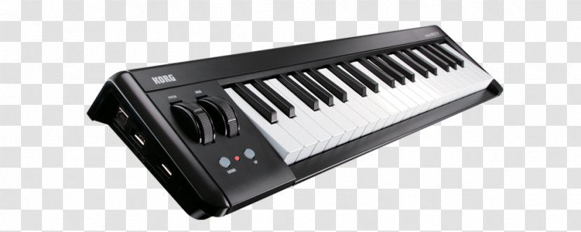 MicroKORG KORG MicroKEY2-37 MicroKey-37 MIDI Controllers Keyboard - Cartoon - Musical Instruments Transparent PNG