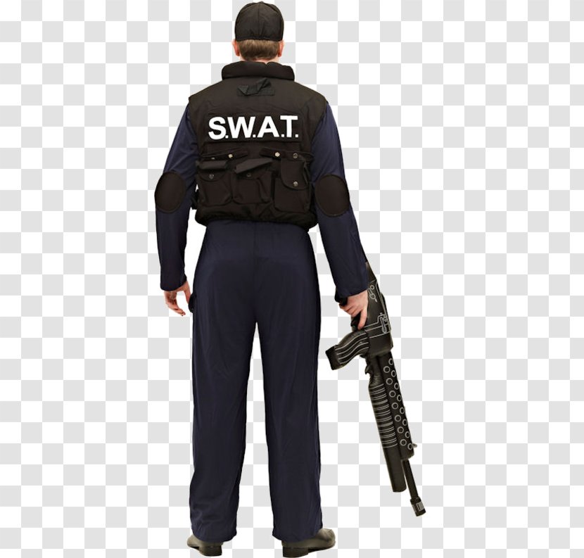 Costume Police Clothing SWAT Waistcoat - Officer Transparent PNG