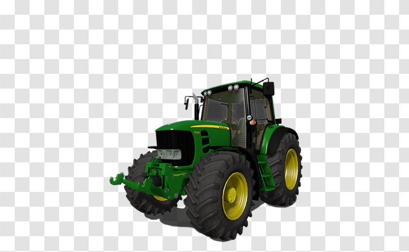 Tractor Farming Simulator 17 John Deere Agricultural Machinery Car - 8530 Transparent PNG
