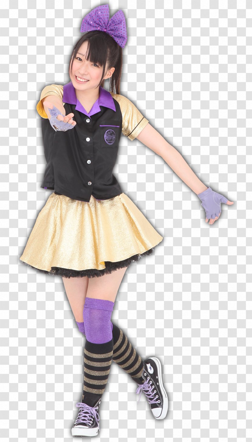 Yuzuki Ōguro Team Syachihoko Purple Costume Momoiro Clover Z - Shoe Transparent PNG