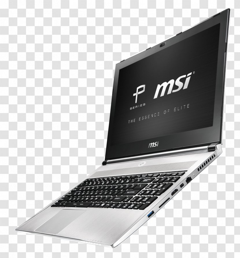 Netbook Laptop MSI PX60 Prestige Computer - Part Transparent PNG
