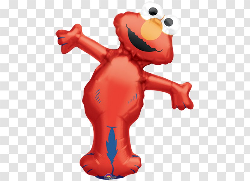 Elmo Oscar The Grouch Big Bird Cookie Monster Abby Cadabby - Recreation - Balloon Transparent PNG