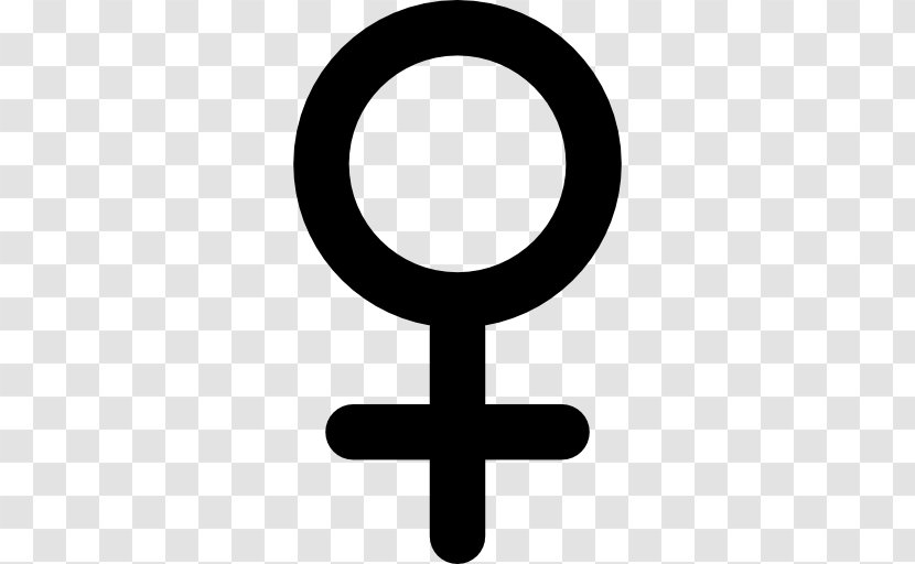 Gender Symbol Female Sign Woman - Venus Transparent PNG