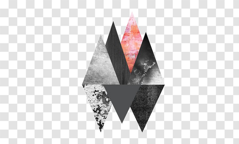 Abstract Art Image Geometric Abstraction Triangle - Minimalism Transparent PNG
