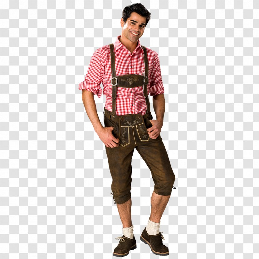 Oktoberfest Folk Costume Dirndl Lederhosen - Trousers Transparent PNG