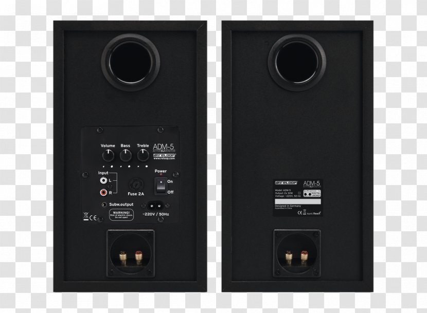 Mackie CR Series Audio Studio Monitor Loudspeaker - Cartoon - Active Listening Transparent PNG