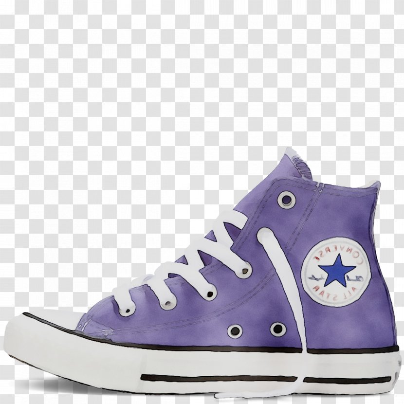 Sneakers Converse Skate Shoe White - Purple - Vans Transparent PNG