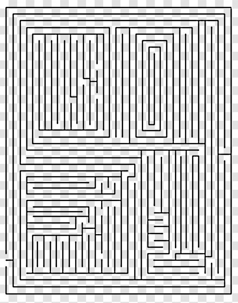 Daedalus Chartres Cathedral Labyrinth Maze Minotaur - Area Transparent PNG