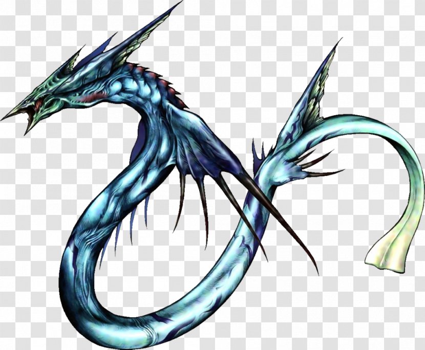 Final Fantasy VIII XV XIV XII - Fish - Leviathan Transparent PNG