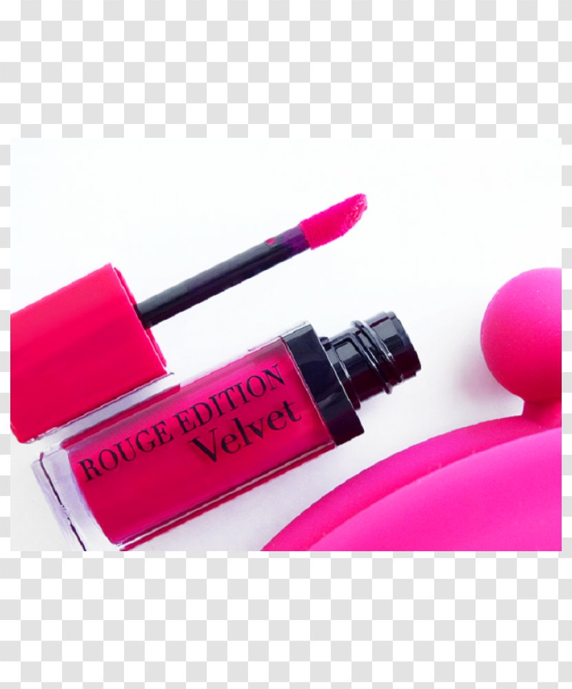 Bourjois Rouge Edition Velvet Lipstick Red Lip Gloss - Hanging Transparent PNG