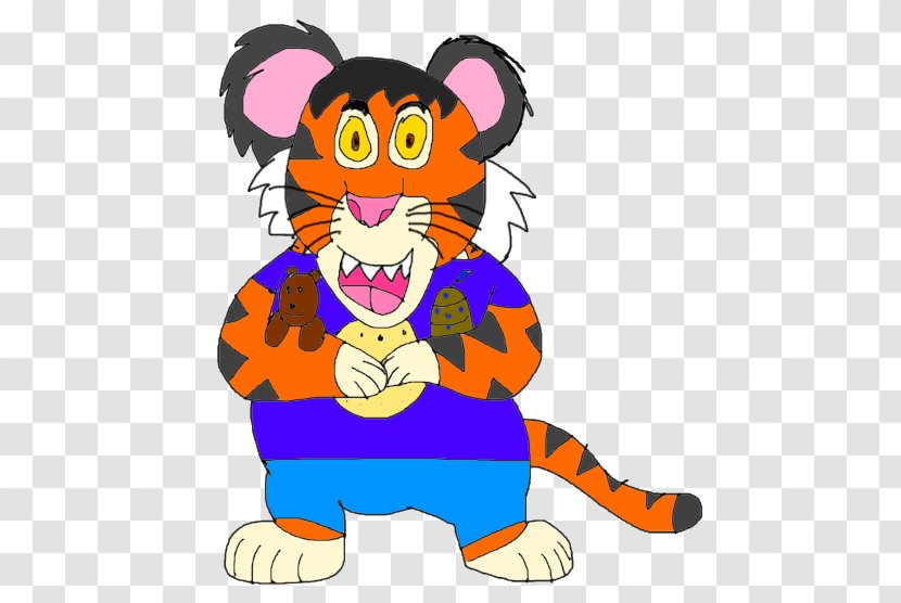 Tiger DeviantArt Cat - Fictional Character Transparent PNG