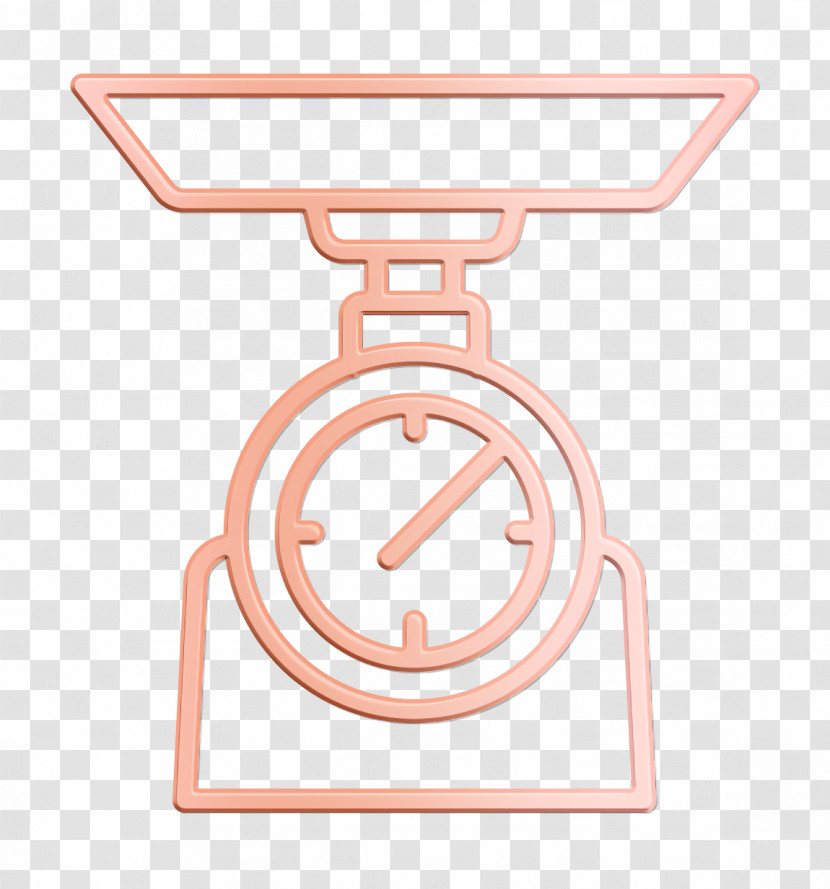 Weight Icon Libra Icon Restaurant Elements Icon Transparent PNG