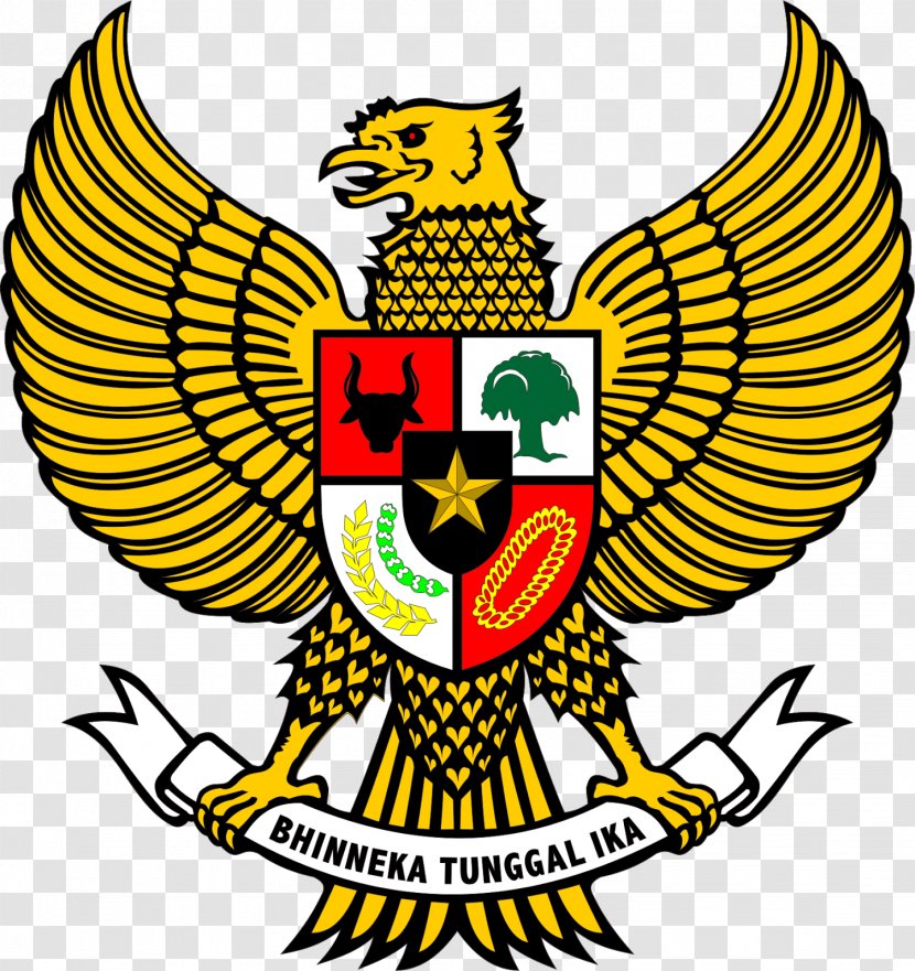 National Emblem Of Indonesia Pancasila Garuda Clip Art - Symbol Transparent PNG