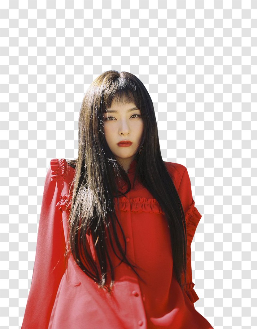 SEULGI Red Velvet Peek-A-Boo Perfect Look - Watercolor Transparent PNG