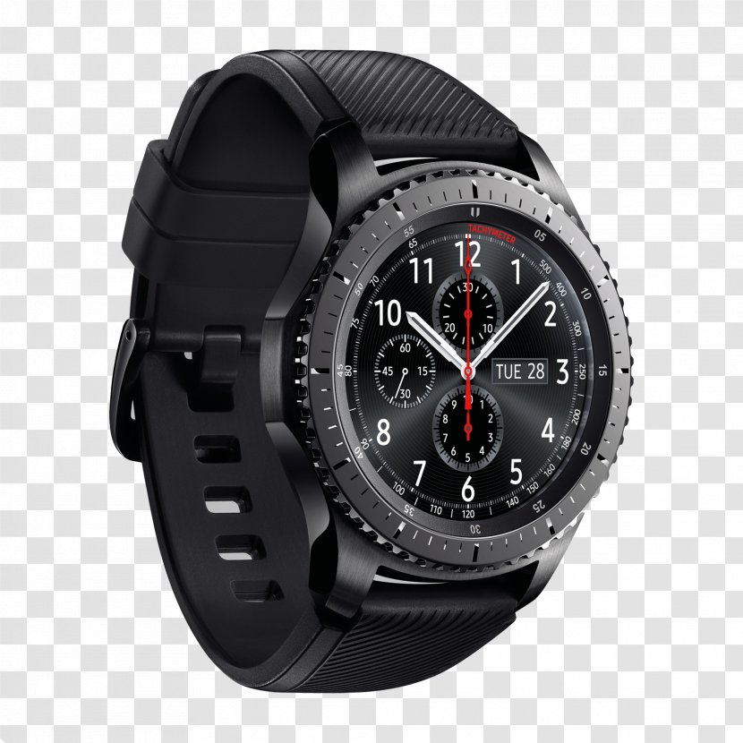 Samsung Gear S3 Frontier Galaxy Smartwatch - Watch Accessory Transparent PNG
