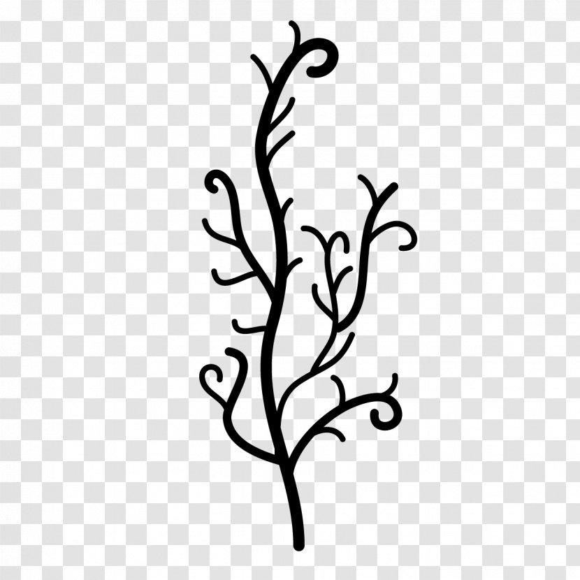 Twig Clip Art Illustration Text Leaf - Calligraphy - Vascular Plant Transparent PNG