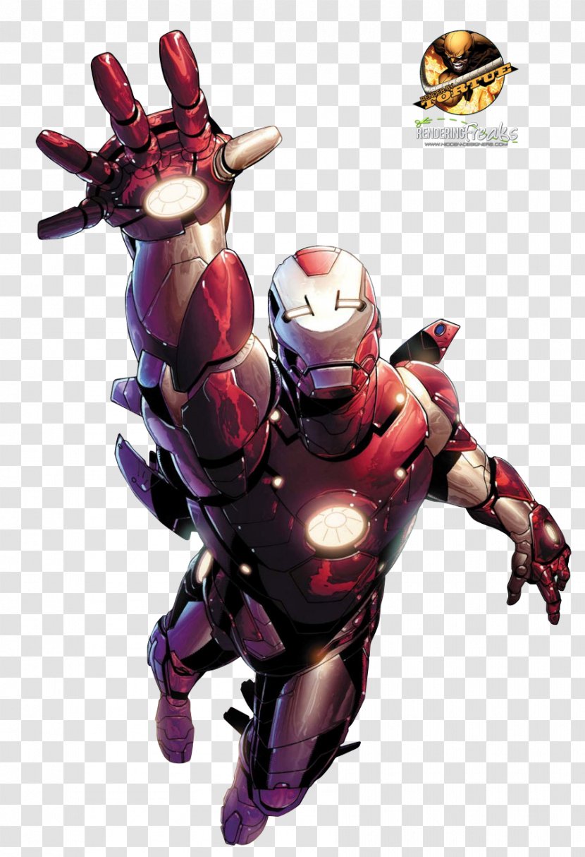 Iron Man Comic Book Marvel Comics Superhero - Action Figure - Ironman Transparent PNG