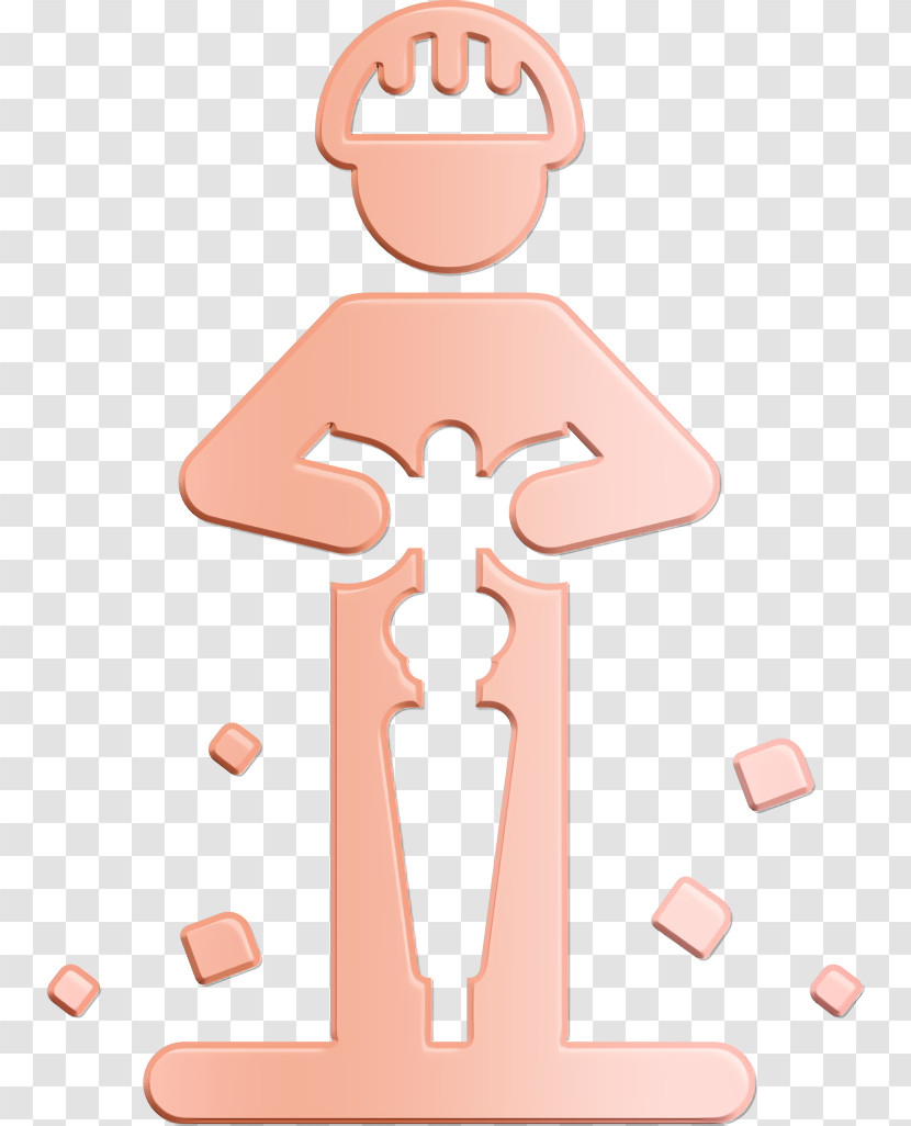 Buildings Icon Professions Icon Laborer Icon Transparent PNG