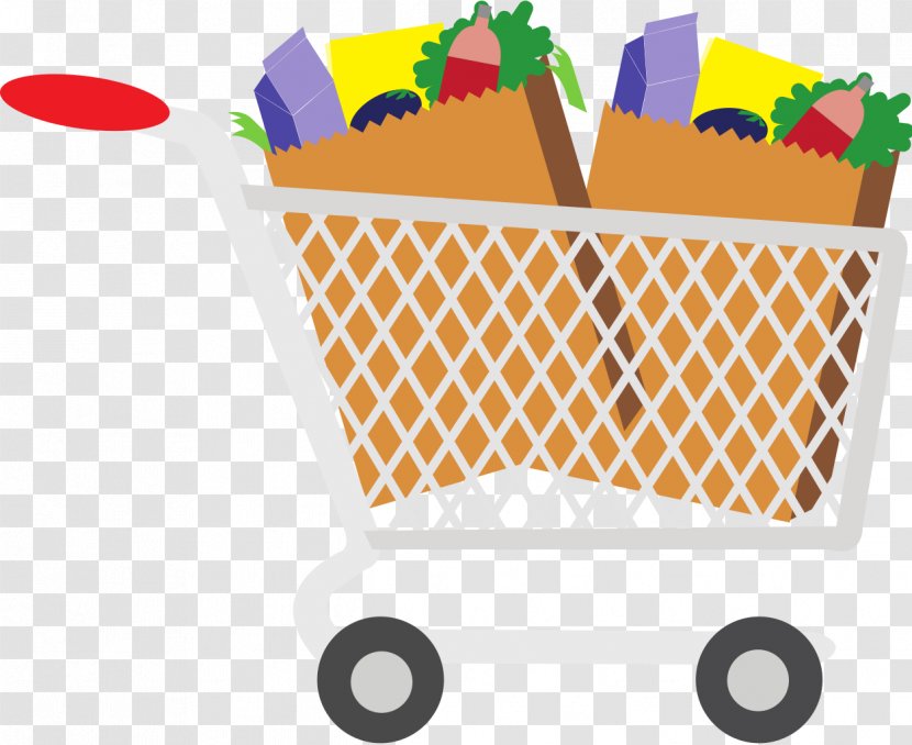 Shopping Cart Clip Art - Wagon - Cliparts Transparent PNG
