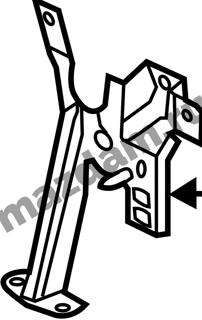 Clip Art Cartoon Line Product Angle - Area - 05 Mazda 6i Transparent PNG