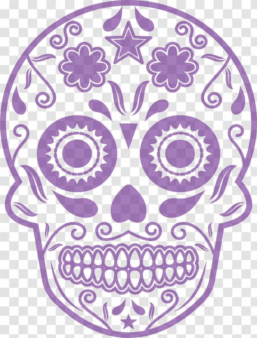 Skull Adobe Illustrator - Coreldraw - Purple Punk Transparent PNG